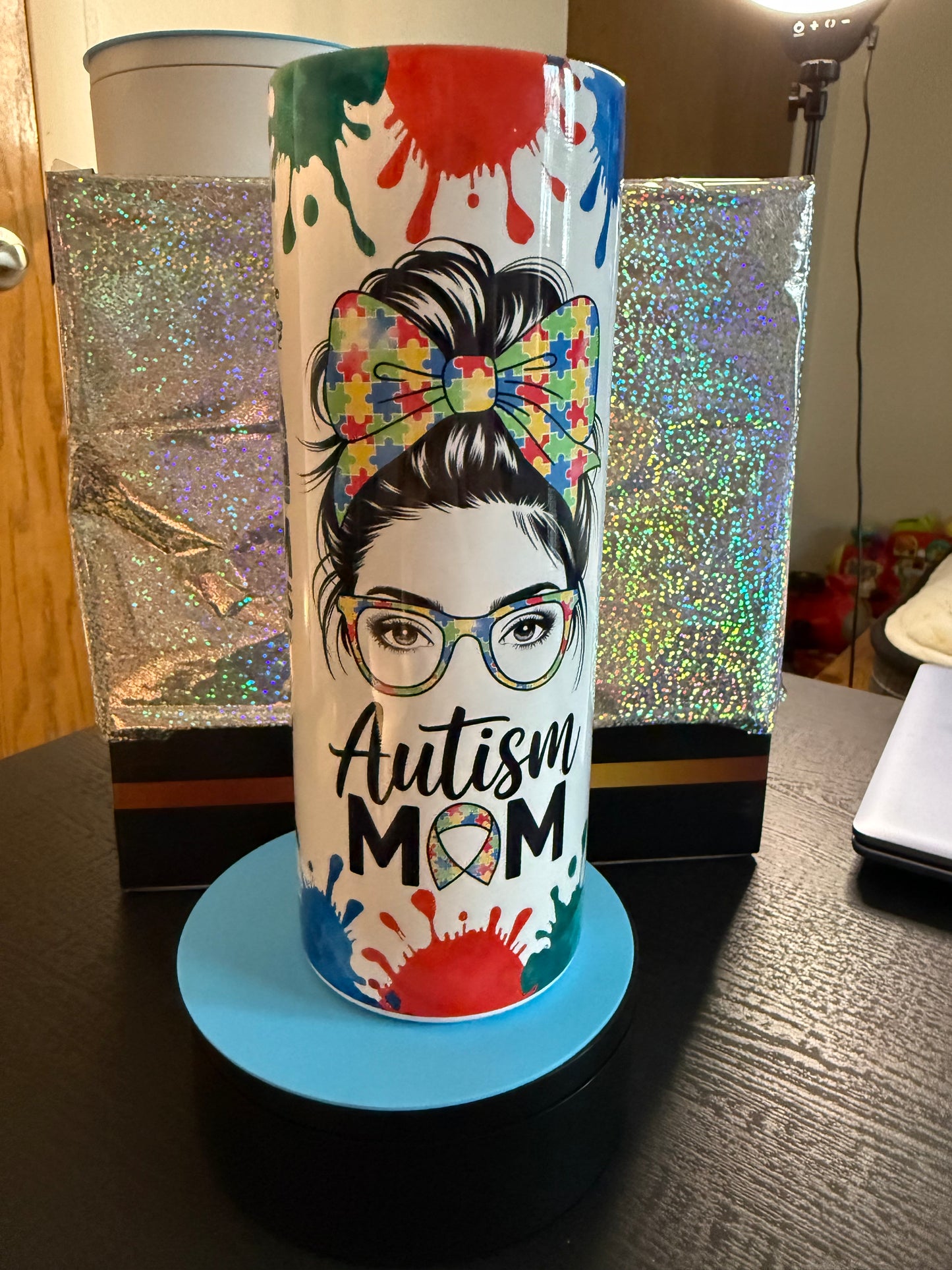 Autism Mom Tumbler