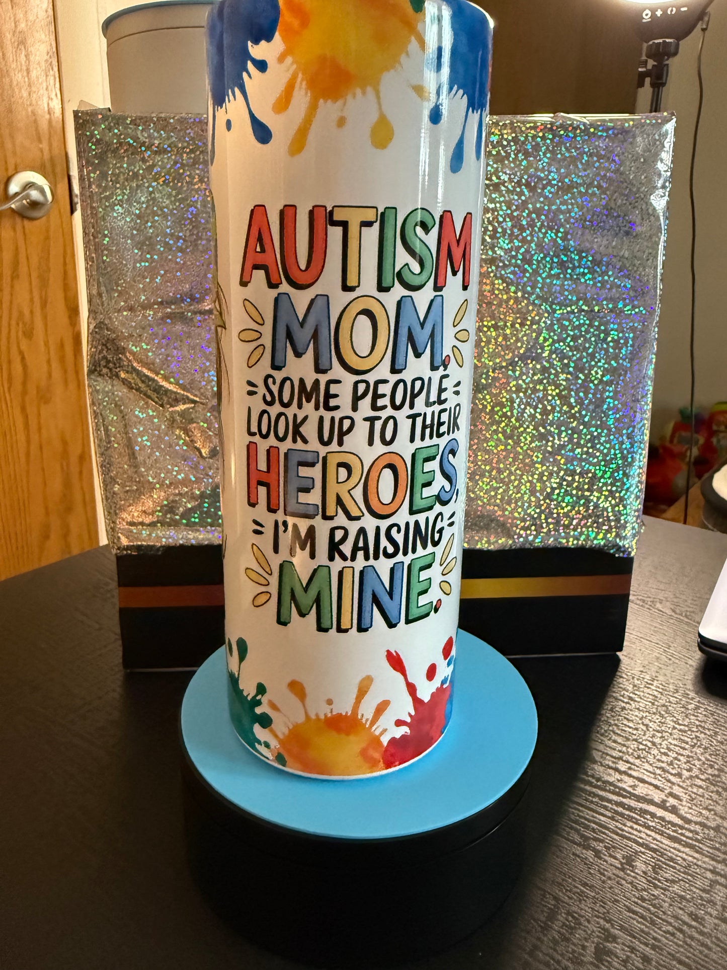 Autism Mom Tumbler