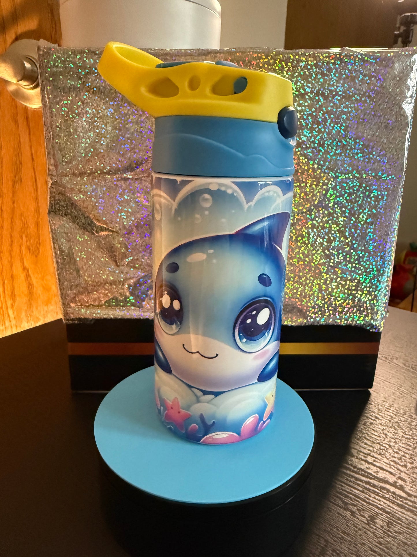 Infant shark sippy