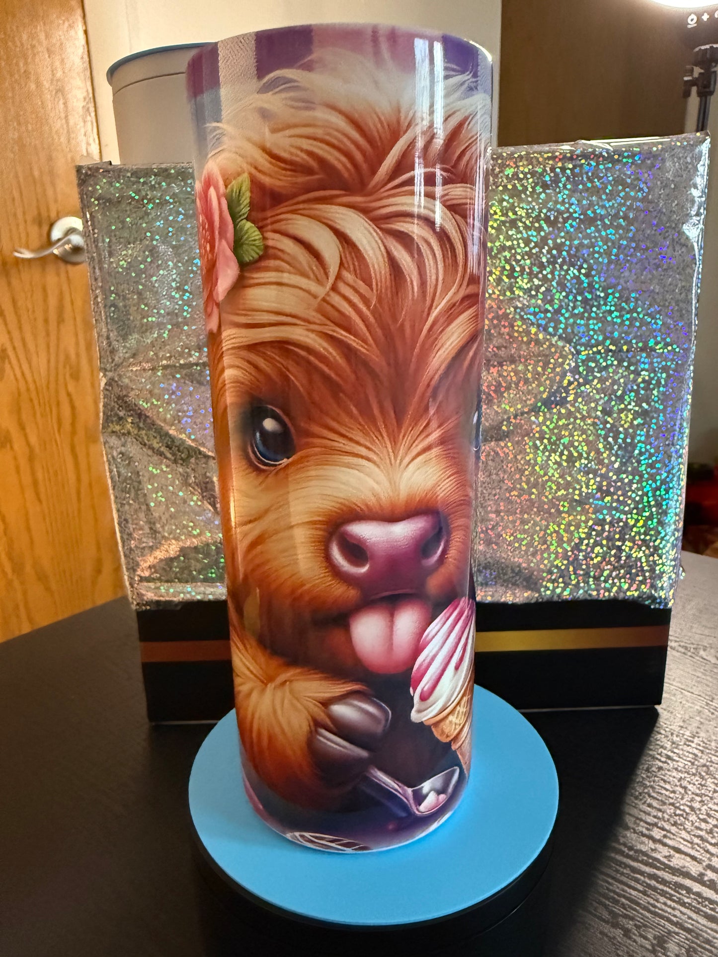 Chunky sweet highland cow Tumbler