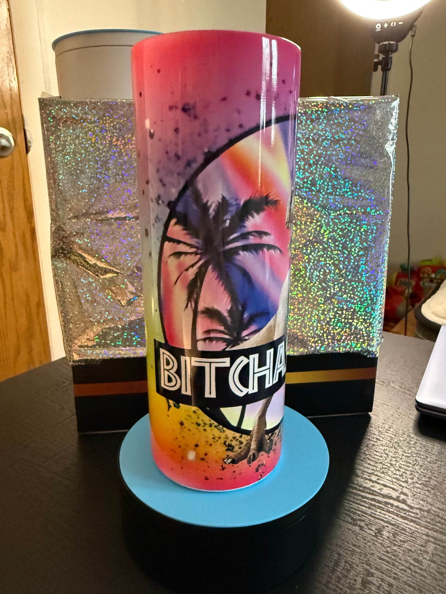 B**chasaurus Dino tumbler