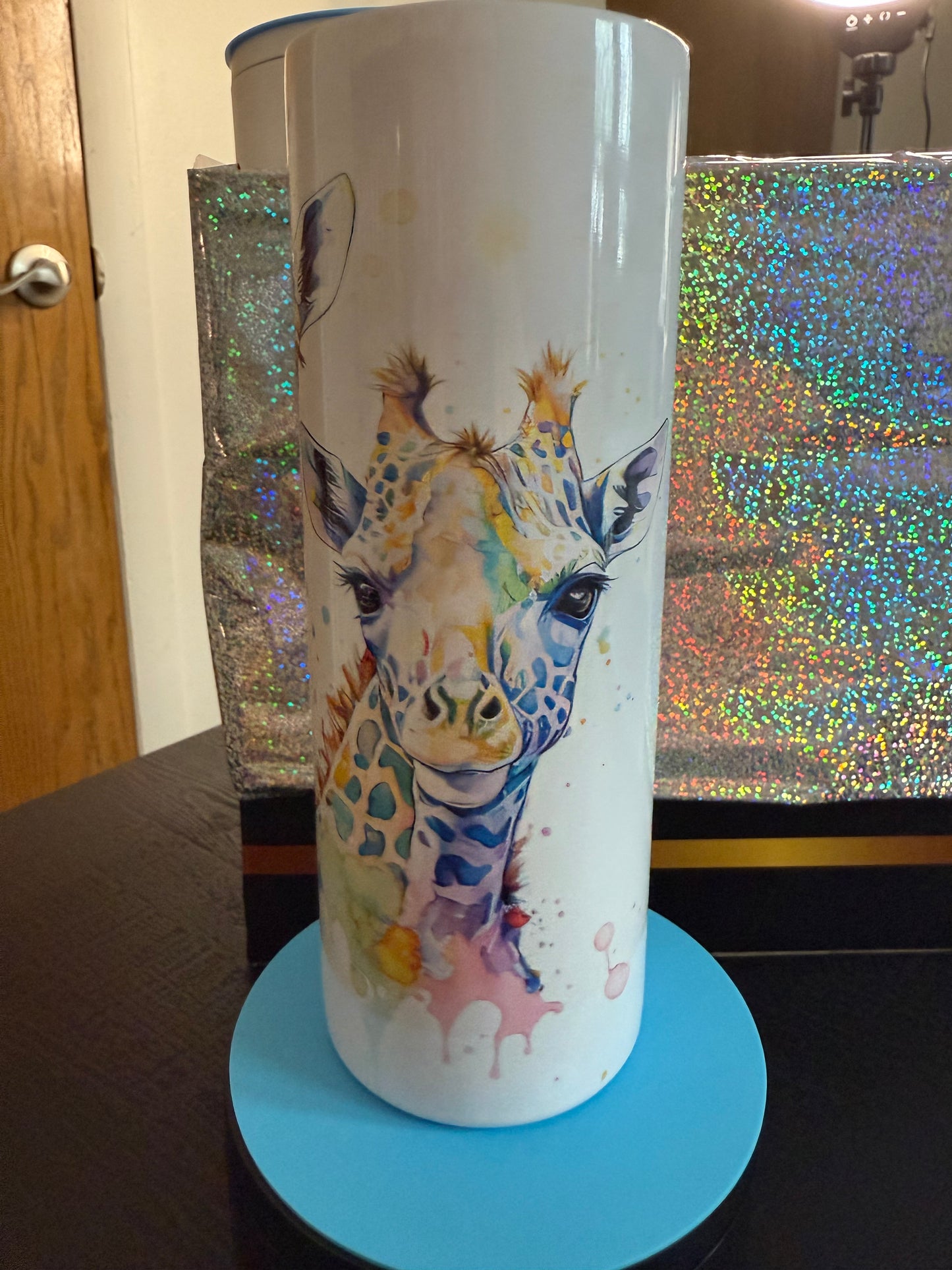 Watercolor Giraffes