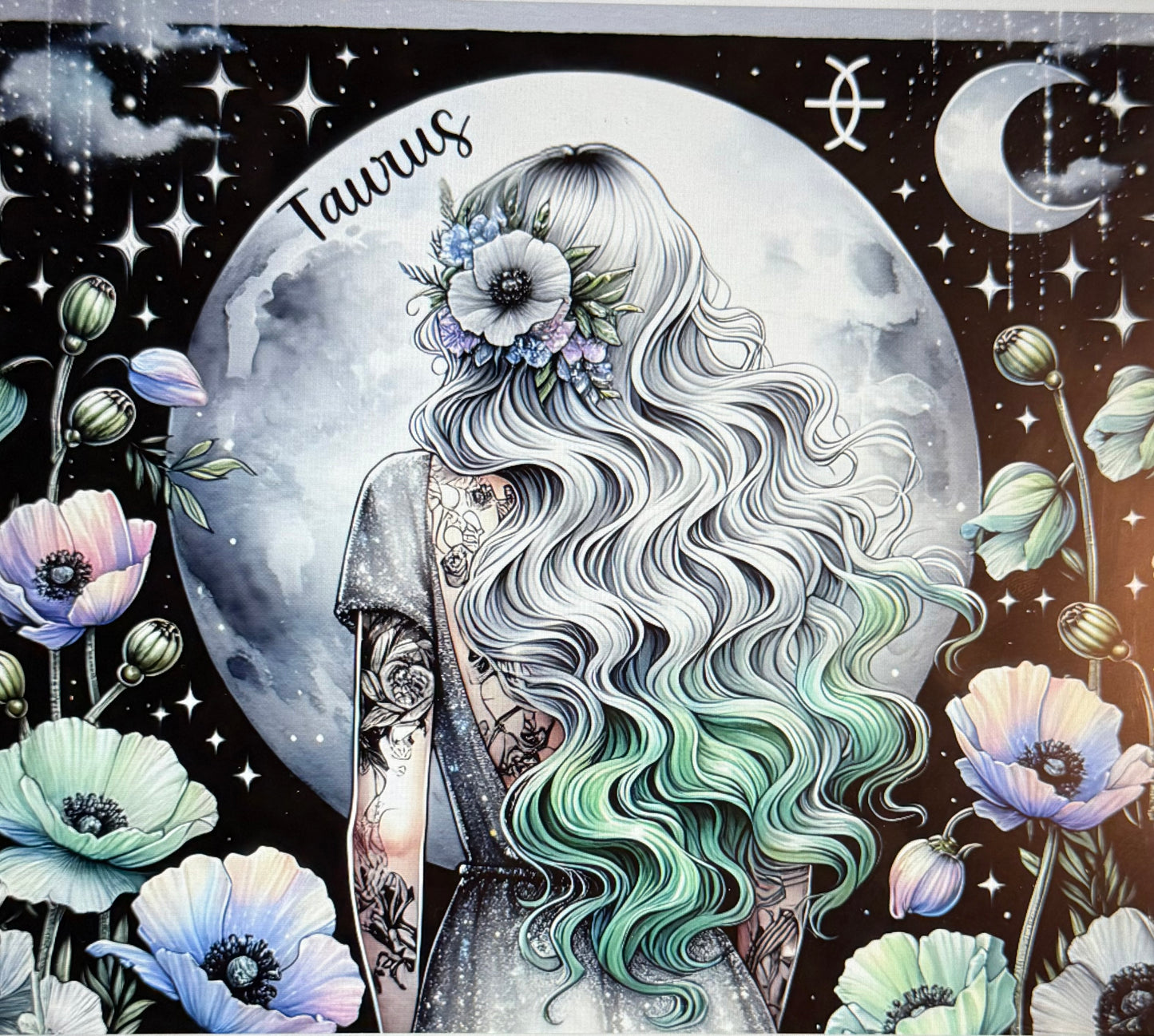 Zodiac Moon and Woman Tumbler