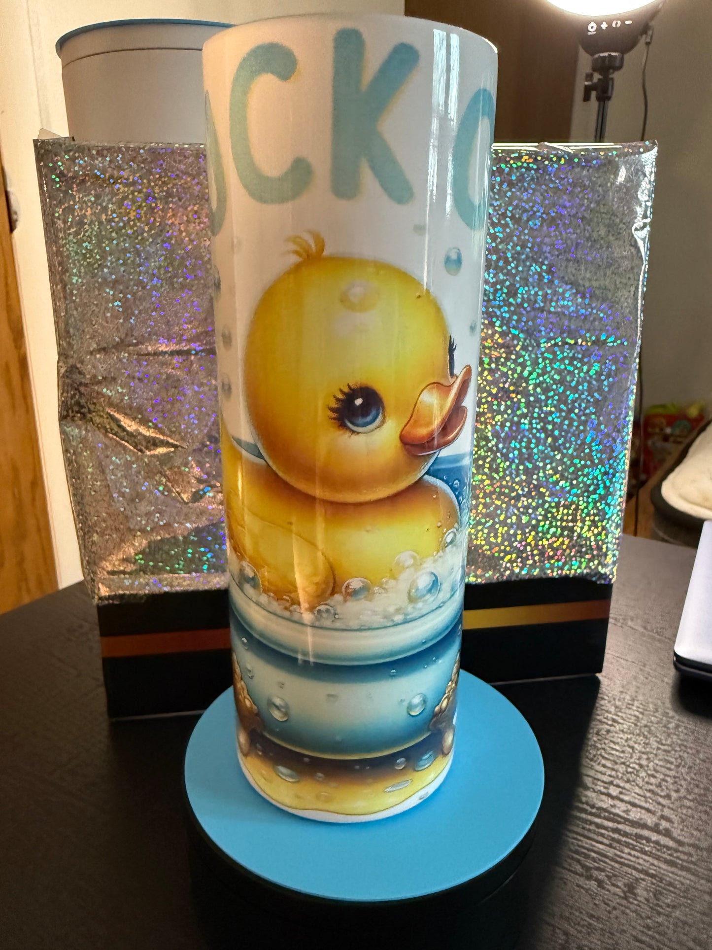 Duck Off tumbler